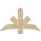 Ekena Millwork Alberta Rough Sawn Timber Gable Bracket, Douglas Fir, 48"W x 28"H x 6"D x 6"F, 14/12 Pitch GBW048X28X0606ALB00RDF - alternate 1